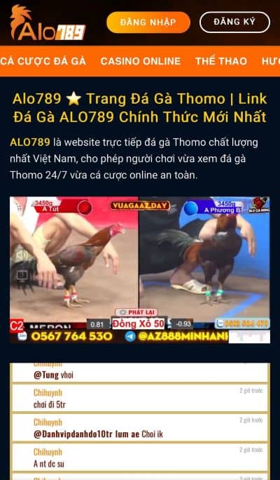 Mở trình duyệt web của bạn và nhập địa chỉ chính thức của ALO789